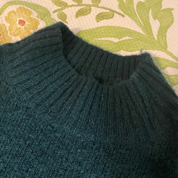 monki forest green knitted mock neck - Picture 2 of 5